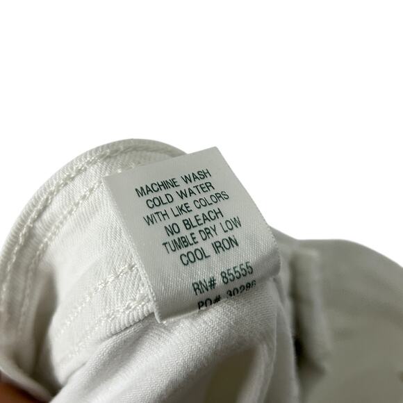 Anthropologie x Pistola Penny White Wide Leg High Waisted Jeans 28 - Picture 8 of 8